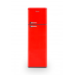Réfrigérateur vintage 2 portes 258 L rouge  - RARDP260RV