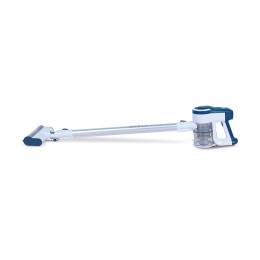 Aspirateur balai bleu pétrole
